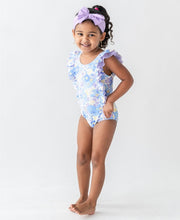 Cargar imagen en el visor de la galería, Lavender Swim Bow Headband