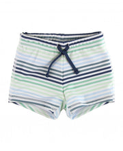 Cargar imagen en el visor de la galería, Coastal Stripes Swim Shorties