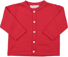 Cargar imagen en el visor de la galería, Red Knit Cardigan