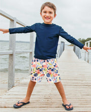 Cargar imagen en el visor de la galería, Tropical Flamingo Swim Trunks