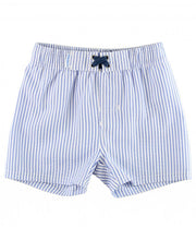 Cargar imagen en el visor de la galería, Periwinkle Blue Seersucker Swim Trunks