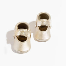 Cargar imagen en el visor de la galería, Platinum Ballet Flat Bow Mocc Mini Sole