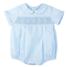 Cargar imagen en el visor de la galería, Smocked Embroidered Diamond Creeper