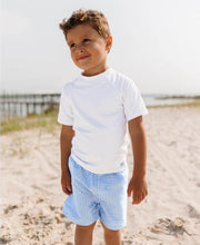 Cargar imagen en el visor de la galería, White Short Sleeve Rash Guard