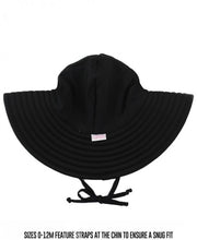 Cargar imagen en el visor de la galería, Black Swim Hat