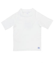 Cargar imagen en el visor de la galería, White Short Sleeve Rash Guard