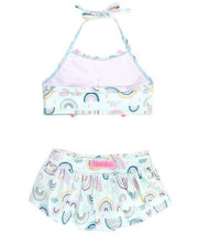 Cargar imagen en el visor de la galería, Chase the Rainbow Bow Skirted Bikini