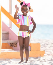 Cargar imagen en el visor de la galería, Orchid Swim Bow Headband