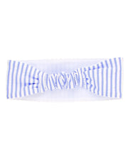 Cargar imagen en el visor de la galería, Periwinkle Blue Seersucker Swimwear Headband
