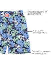 Cargar imagen en el visor de la galería, Paradise Palms Swim Trunks