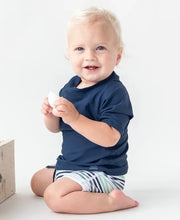 Cargar imagen en el visor de la galería, Coastal Stripes Swim Shorties