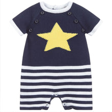 Cargar imagen en el visor de la galería, Navy Blue Cotton Shortie