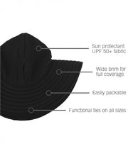 Cargar imagen en el visor de la galería, Black Swim Hat