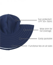Cargar imagen en el visor de la galería, Navy Swim Hat