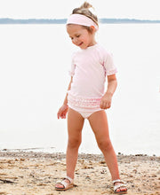 Cargar imagen en el visor de la galería, Pink Seersucker Swimwear Headband