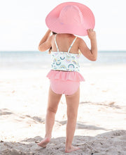 Cargar imagen en el visor de la galería, Chase the Rainbow Ruffle Tie Tankini