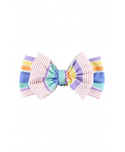 Cargar imagen en el visor de la galería, Rainbow Lane Stripe Swim Bow Headband
