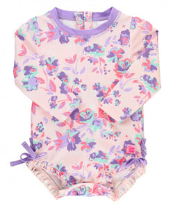 Princess Meadow Long Sleeve One Piece Rash Guard