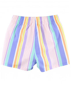 Rainbow Lane Stripe Swim Trunks