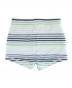 Coastal Stripes Swim Shorties