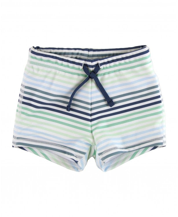 Coastal Stripes Swim Shorties