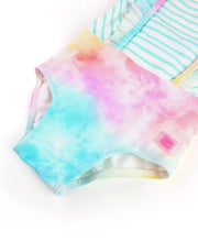 Cargar imagen en el visor de la galería, Rainbow Tie Dye Pinafore One Piece
