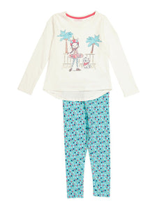 Girls 2pc Leggings Set