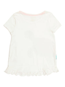 Girls Ruffle Hem Top