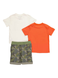 Boy 3pc Knit Short Set