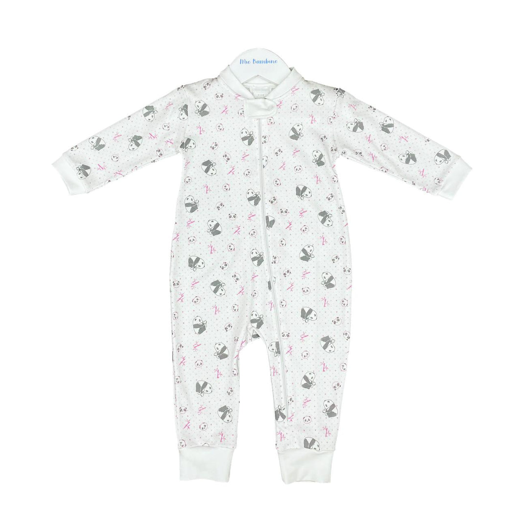 Panda Love Footless Onesie