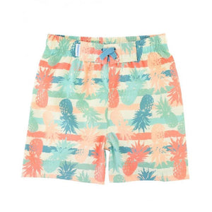 Playful Pineapple Swim Trunks