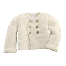 Cargar imagen en el visor de la galería, Ivory Baby Cardigan
