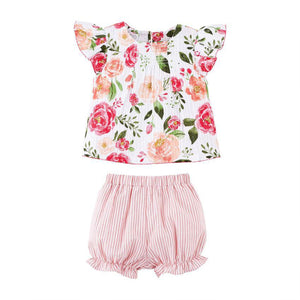 Floral Short Set