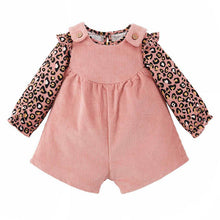 Cargar imagen en el visor de la galería, Leopard Overall Short Set
