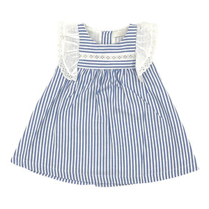 Blue Striped Dress