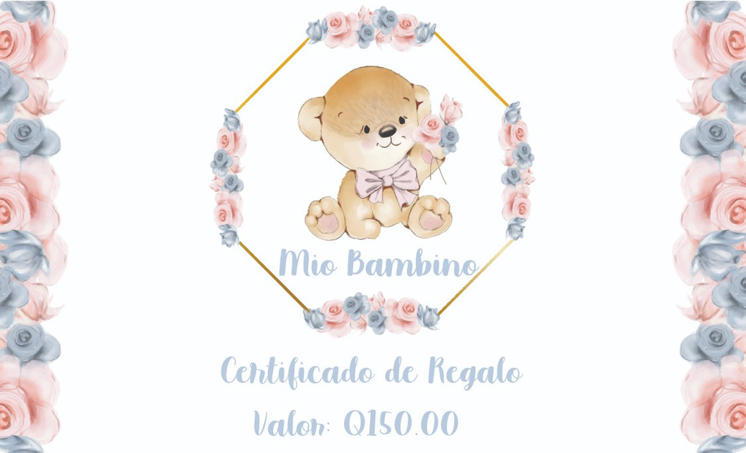 Certificado de Regalo