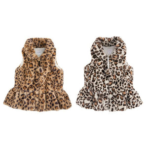 Leopard Fur Vests