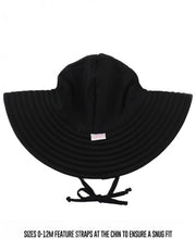 Cargar imagen en el visor de la galería, Black Swim Hat
