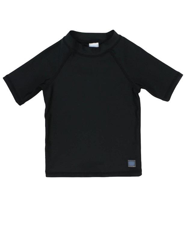 Black Short Sleeve Rash Guard