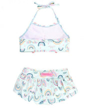 Cargar imagen en el visor de la galería, Chase the Rainbow Bow Skirted Bikini
