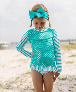 Aqua Swim Bow Headband