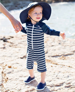 Navy Sun Protective Hat